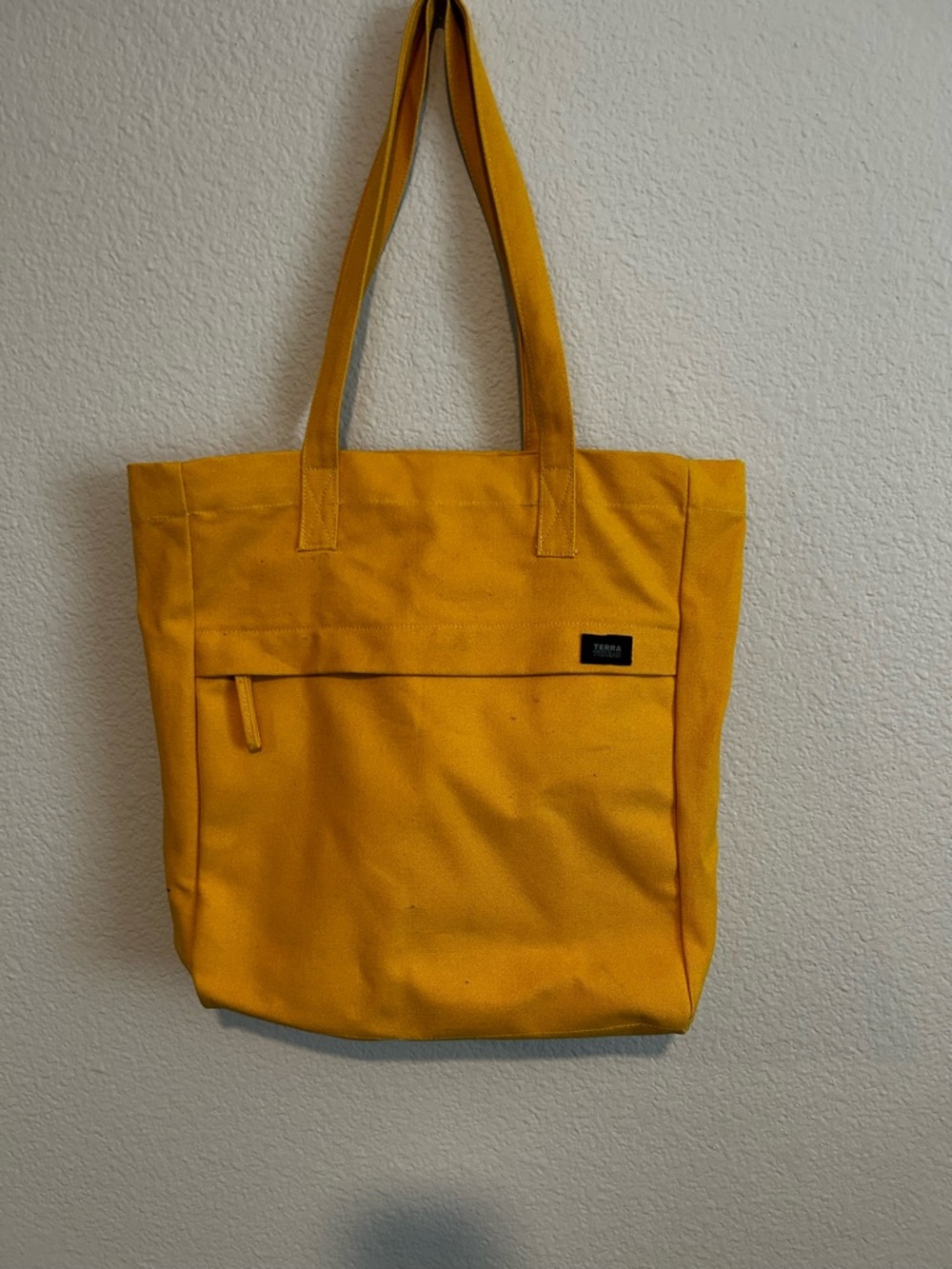 Tote Bag in Mustard Yellow by Terra Thread